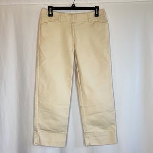 Ann Taylor Flat Front Signature Capris-Sz: 0 NWOT